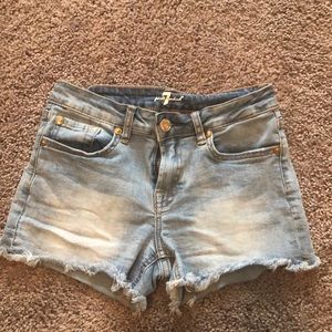 SEVEN girls denim shorts